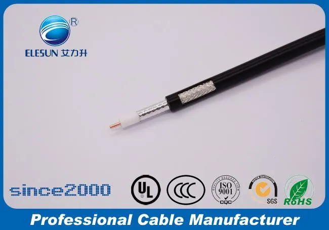 75 Ohm UHF RF-coaxiale connector voor RG6 11-kabel